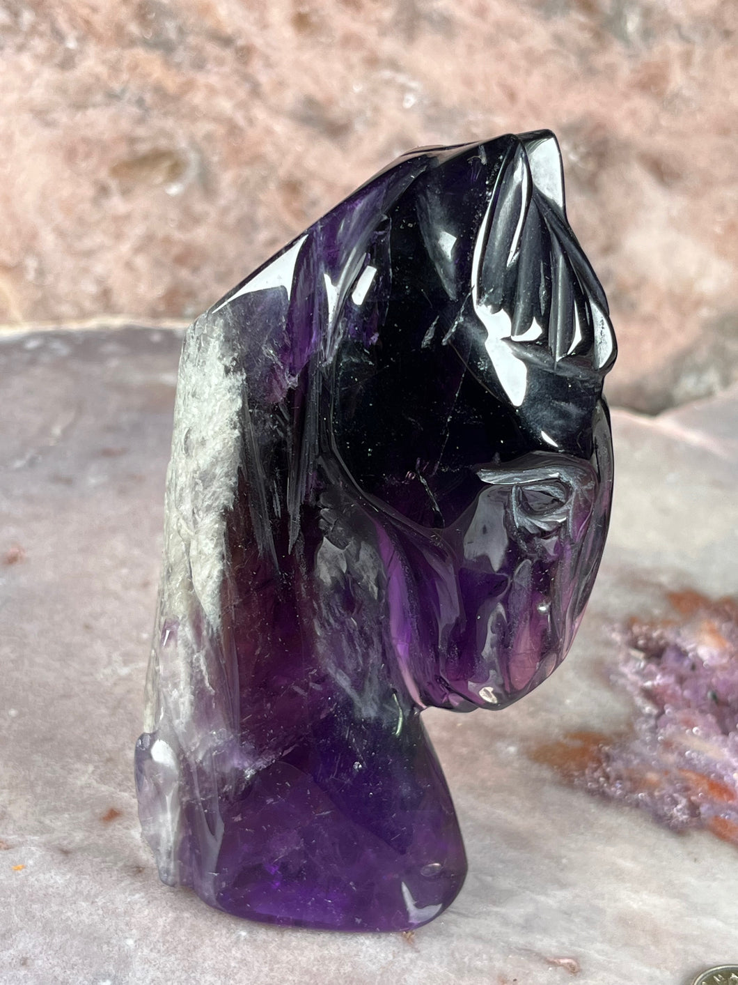 Amethyst horse