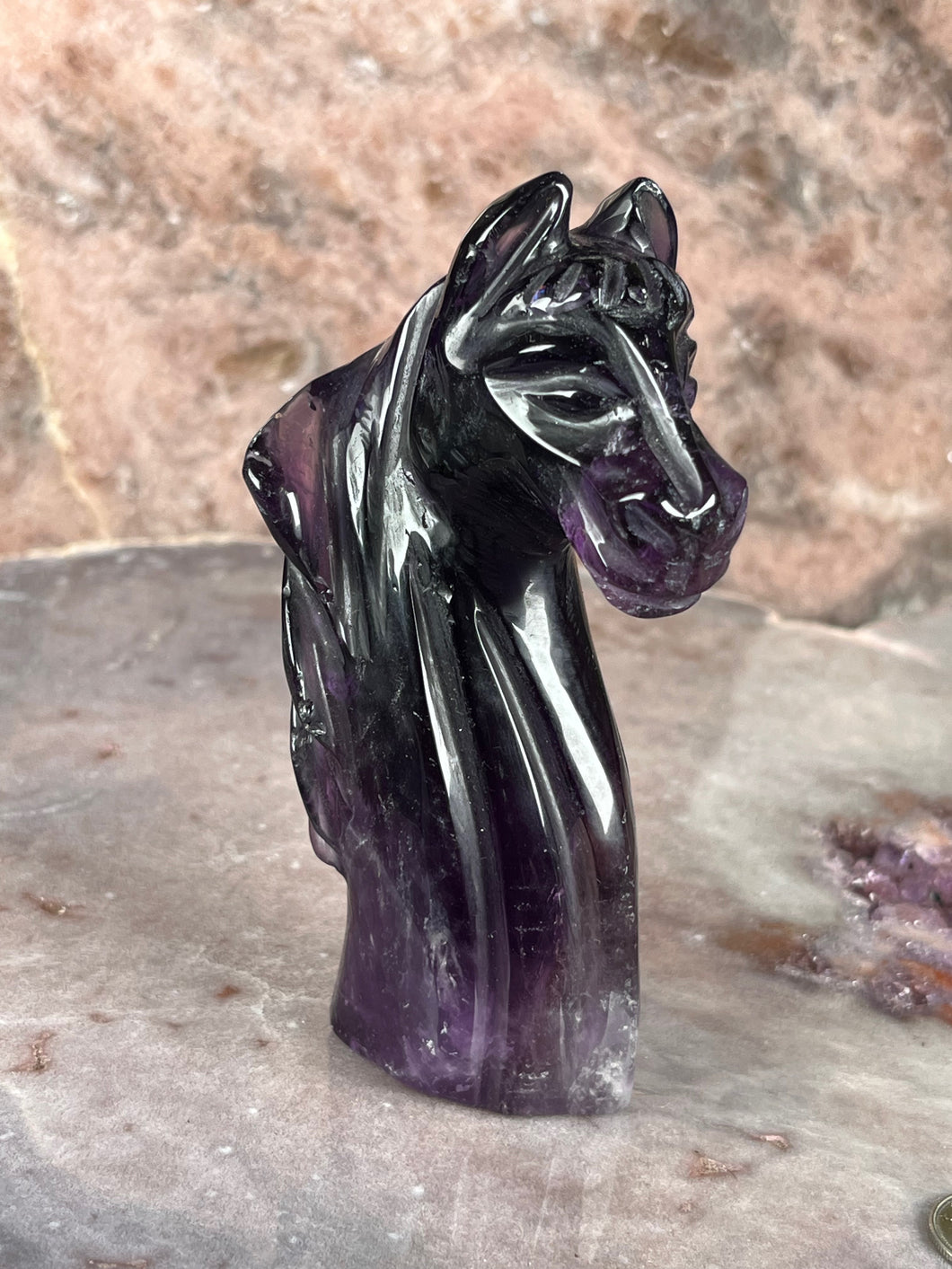 Amethyst horse 2