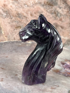 Amethyst horse 2