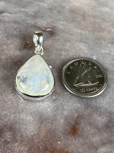 Load image into Gallery viewer, Rainbow moonstone pendant 2
