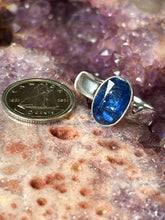 Load image into Gallery viewer, faceted kyanite ring size 7.5
