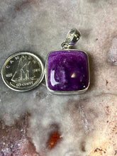 Load image into Gallery viewer, sugilite pendant gel
