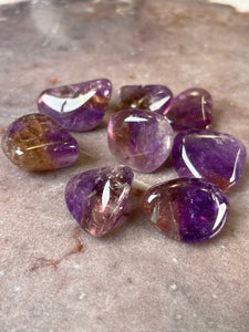 Ametrine tumble (one)