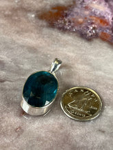 Load image into Gallery viewer, Blue green fluorite pendant 7
