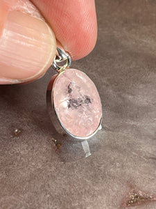 Morganite pendant