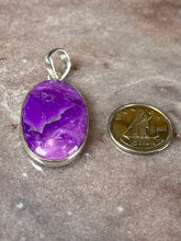 Load image into Gallery viewer, Sugilite pendant GEL 3
