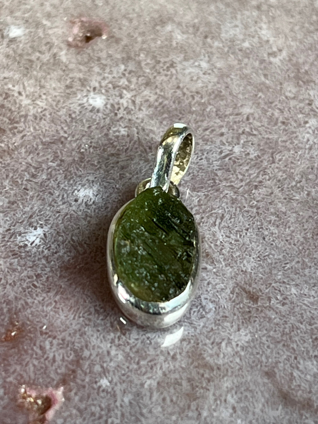 Moldavite Pendant 2