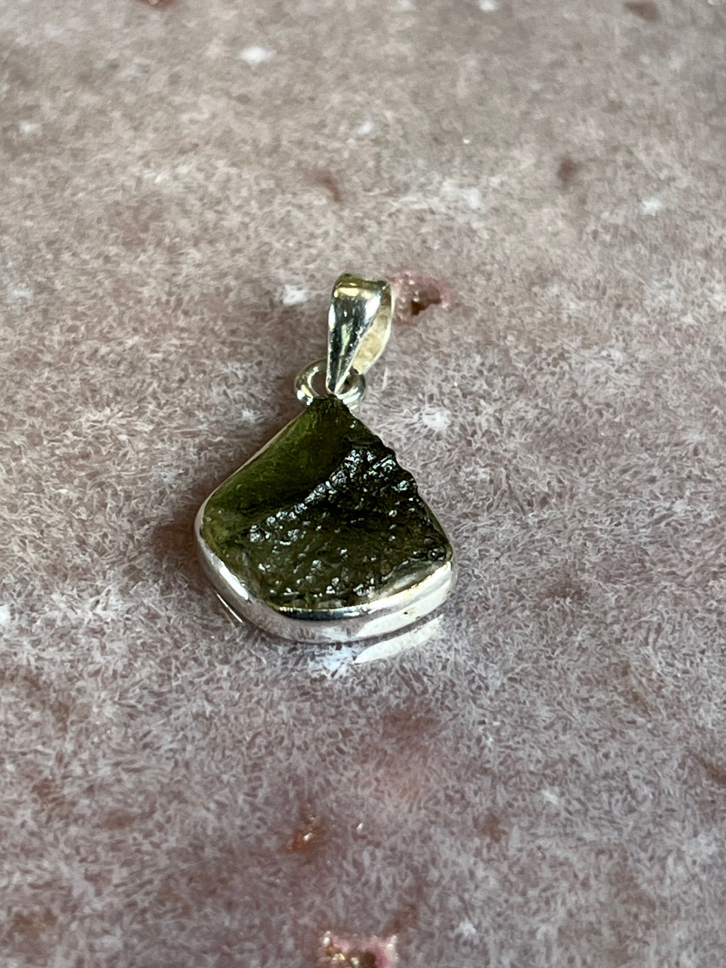 Moldavite pendant 3