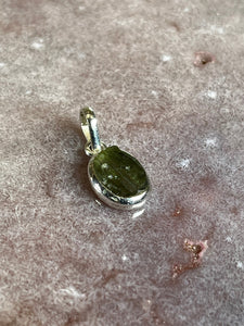 Moldavite pendant 7