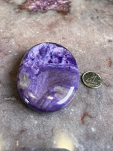 Load image into Gallery viewer, Charoite Palmstone Lg
