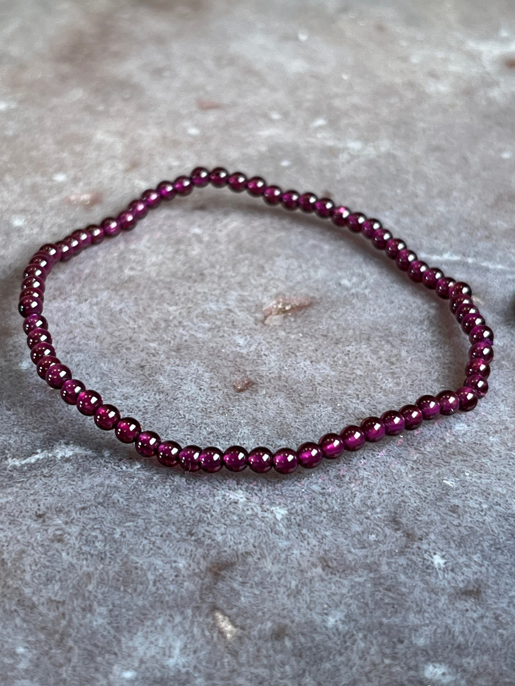 garnet bracelet