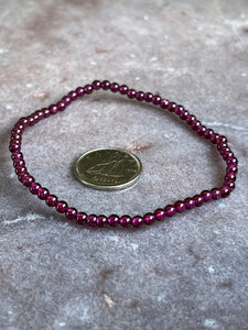 garnet bracelet