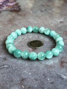 Aragonite bracelet