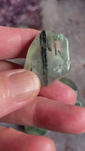 Load and play video in Gallery viewer, Prehnite with Epidote tumbles

