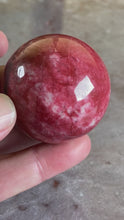 Load and play video in Gallery viewer, Thulite sphere - 1.6"
