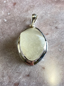 Libyan desert glass pendant 20