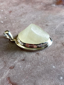 Libyan desert glass pendant 20