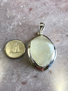 Libyan desert glass pendant 20