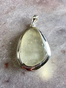 Libyan desert glass pendant 18