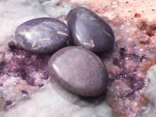 Load image into Gallery viewer, Lepidolite palm stone 2
