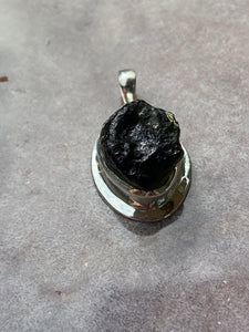 Moldavite pendant 19