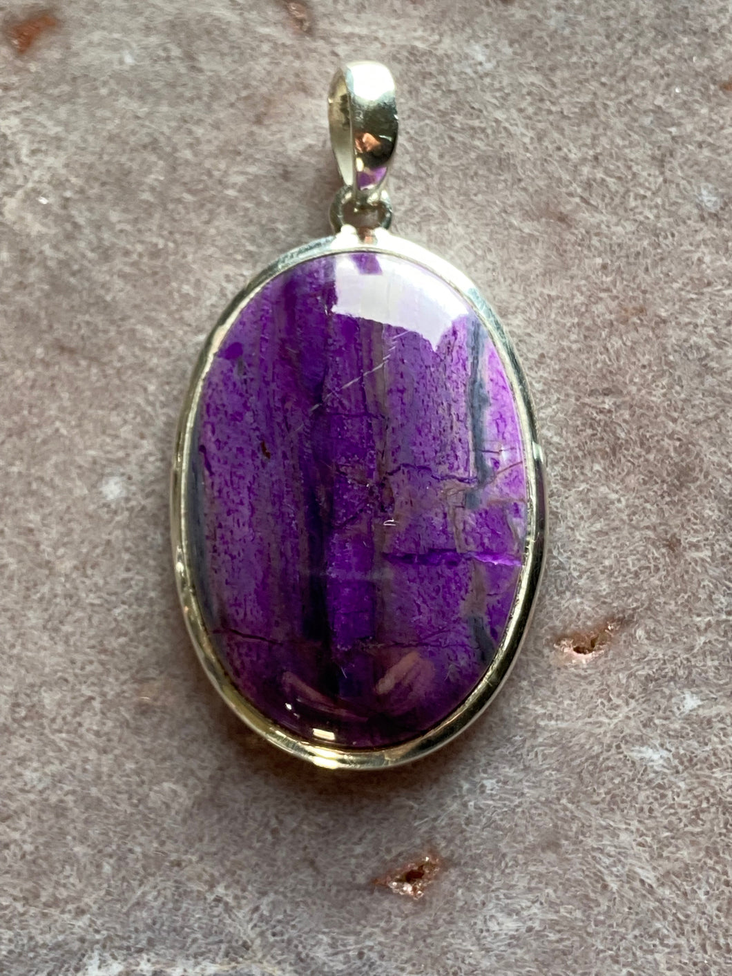 Sugilite pendant 27