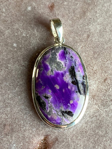 Sugilite pendant 26