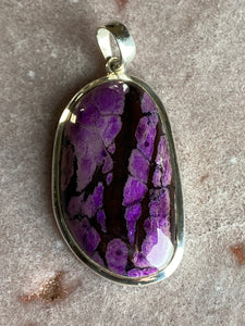 Sugilite pendant 25