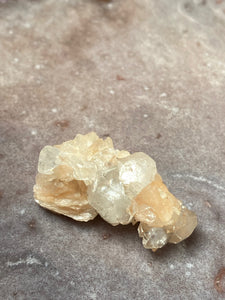 Apophyllite with Stilbite cluster 2