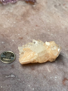 Apophyllite with Stilbite cluster 2