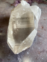 Load image into Gallery viewer, Lemurian smoky quartz 30 - self healed
