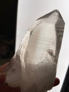 Lemurian smoky quartz 30 - self healed