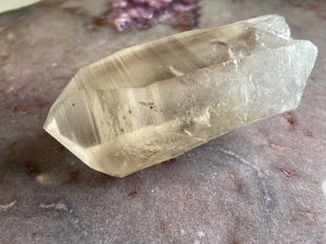 Lemurian smoky quartz 24