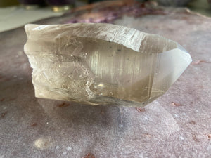 Lemurian smoky quartz 24