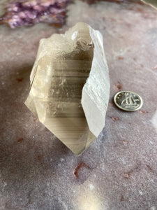 Lemurian smoky quartz 24