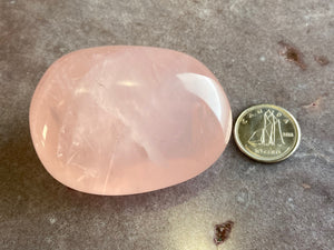 Rose Quartz palmstone 6