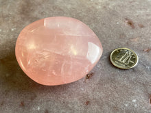 Load image into Gallery viewer, Rose Quartz palmstone 2
