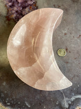Load image into Gallery viewer, Rose Quartz moon bowl 3
