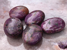 Load image into Gallery viewer, Ruby palm stones
