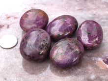 Load image into Gallery viewer, Ruby palm stones
