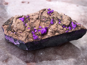 sugilite fibrous specimen