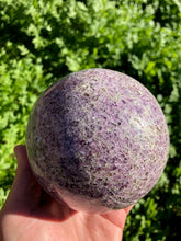 Load image into Gallery viewer, Lepidolite sphere 100mm
