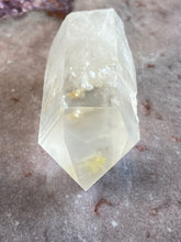 Load image into Gallery viewer, Lemurian Phantom Quartz 30 - with pyrite
