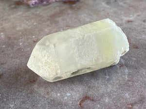 Lemurian Phantom Quartz 29 - with pyrite