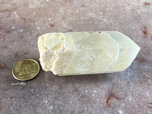 Lemurian Phantom Quartz 29 - with pyrite