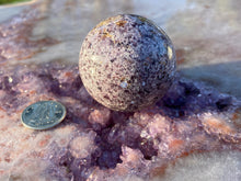 Load image into Gallery viewer, Lepidolite sphere 40mm 2
