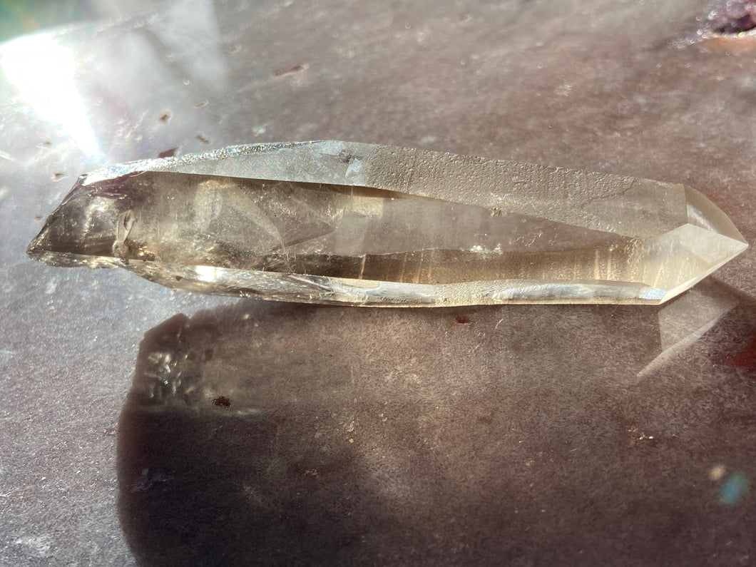 Lemurian smoky quartz 13