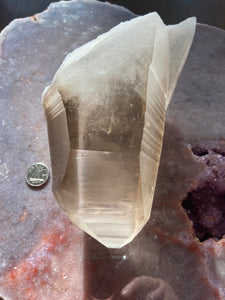 Lemurian smoky quartz 18