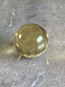 Citrine sphere AAA grade 8 - 0.7"