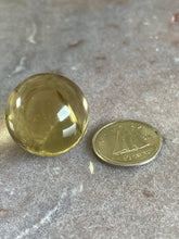 Load image into Gallery viewer, Citrine sphere AAA grade 8 - 0.7&quot;
